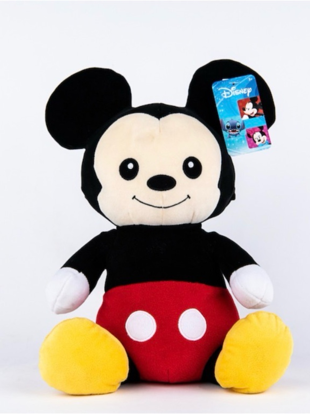 New - Disney Classics 14-Inch Comfort Weighted Mickey Mouse Plush
